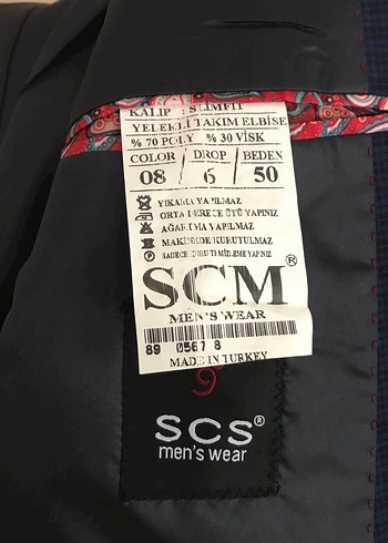 Düğmeli Koyu Mavi Erkek Yelek Takım - Görsel 3