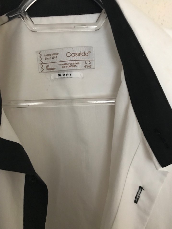 Erkek Beyaz Pamuklu Regular Fit Gömlek - Görsel 2