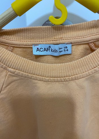 Nakış baskılı yavru ağzı Kız Sweatshirt - Görsel 2