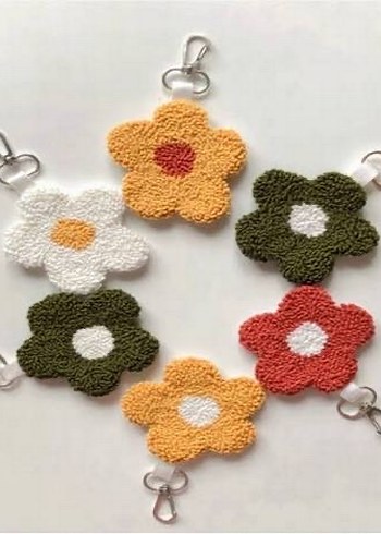 Birbirinden renkli anahtarlıklar - Görsel 3