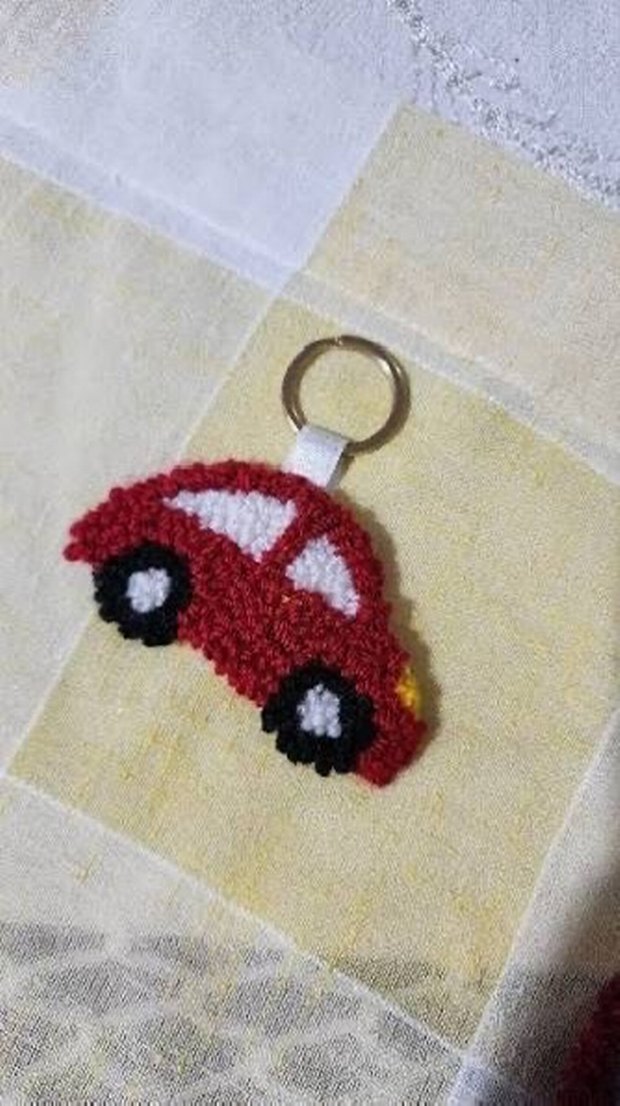 Birbirinden renkli anahtarlıklar - Görsel 2