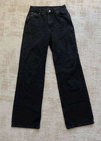 38 Beden Trendyolmilla siyah wide leg jeans