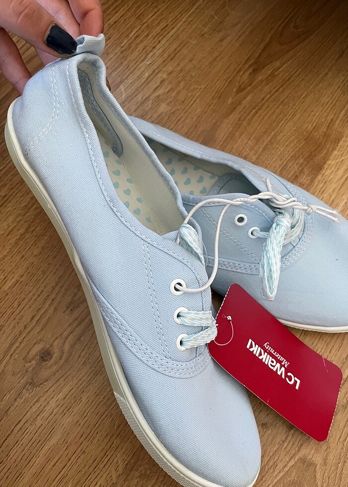 LCW mavi babet spor ayakkabı - Görsel 2