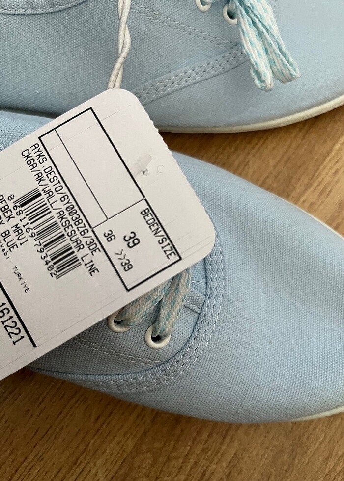 LCW mavi babet spor ayakkabı - Görsel 3