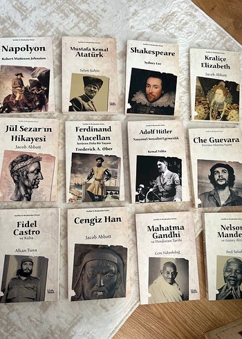  Beden Biyografi Dizisi - Tarihte İz Bırakanlar Kitap seti