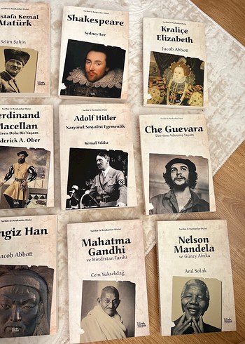  Beden Renk Biyografi Dizisi - Tarihte İz Bırakanlar Kitap seti