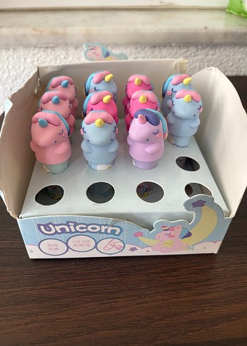 Pastel Renkli Unicorn Figürlü prit yapıştırıcı