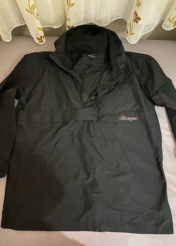 Siyah Fermuarlı Kadın Rüzgarlık - Görsel 4