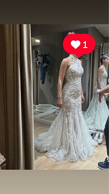 Balık model gelinlik