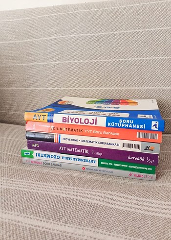 AYT Matematik ve Biyoloji Soru Bankaları