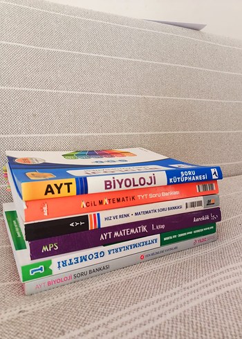 AYT Matematik ve Biyoloji Soru Bankaları