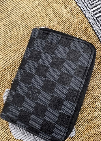 Louis Vuitton Bohem Yılan Desenli Fermuarlı Gri Kadın Cüzdanı