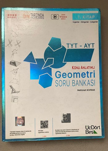 Geometri Soru Bankası TYT-AYT 1. Kitap