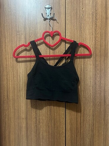 s Beden siyah Renk Askılı siyah crop
