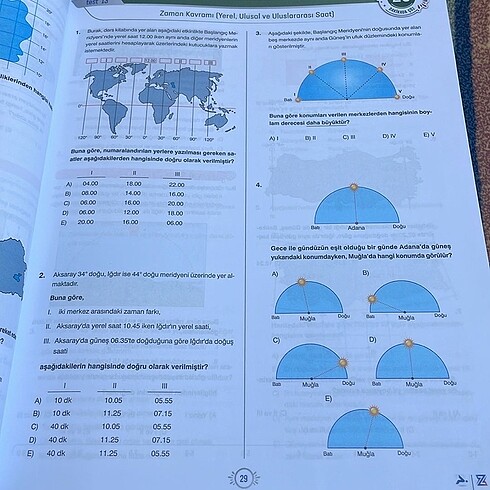  Beden Coğrafyanın kodları tyt soru bankası