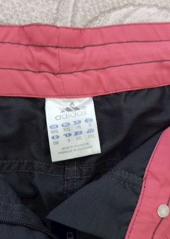 Adidas Adidas Kadın Siyah Fermuarlı Bol Kesim kapri