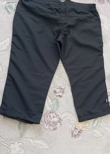 xxl Beden Adidas Kadın Siyah Fermuarlı Bol Kesim kapri