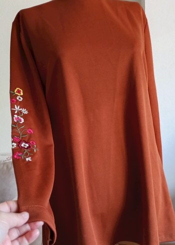 Uzun Kollu Rahat Bohem Kadın Tunik takım - Görsel 2