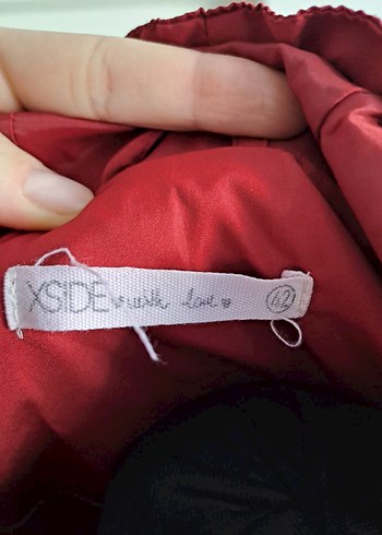 Bordo Salaş Midi yağmurluk - Görsel 5