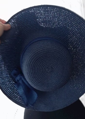 Siyah Fırfırlı Bohem Kadın Şapka - Görsel 2