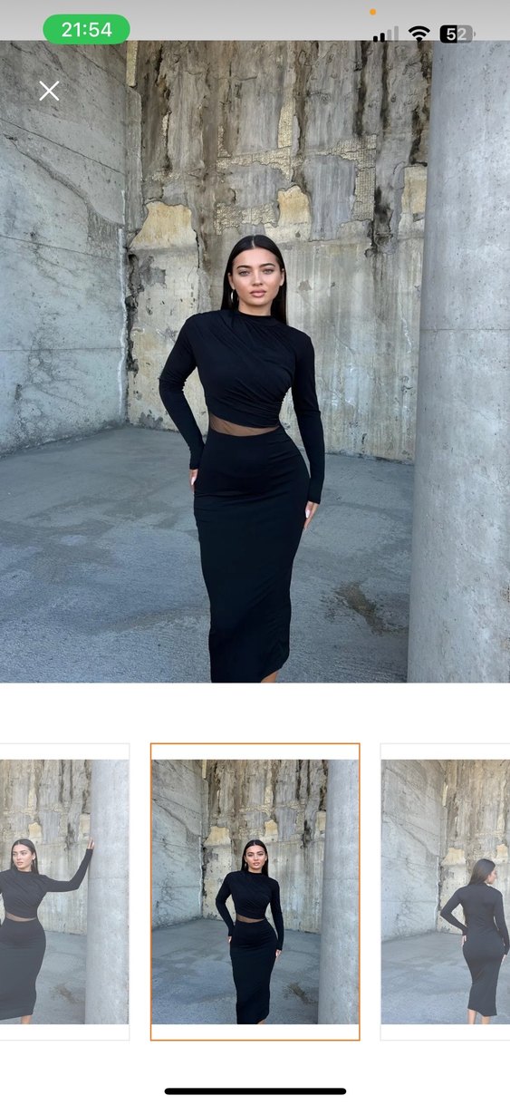 Uzun elbise - Görsel 2