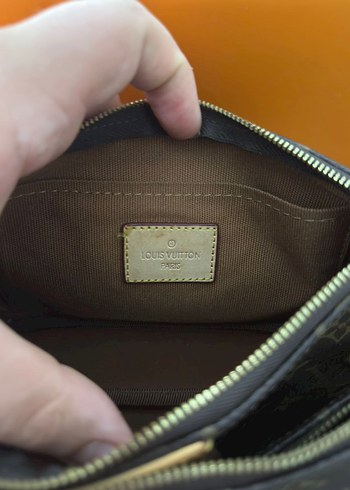  Beden kahverengi Renk Louis Vuitton Multi Pochette Çanta