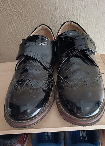 36 Beden siyah Renk Çocuk kundura ayakkabı