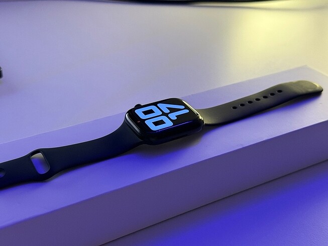Apple Watch Series 7 45mm GPS - Kutulu/Faturalı - ? Pil - Soruns