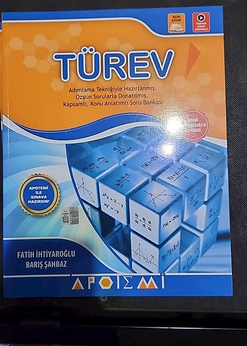 Apotemi Türev Konu Anlatımlı Soru Bankası fasikül