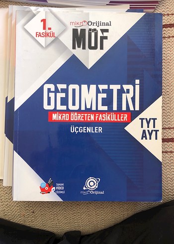 Beden Renk Mikro Öğreten Geometri Fasikülleri - TYT AYT