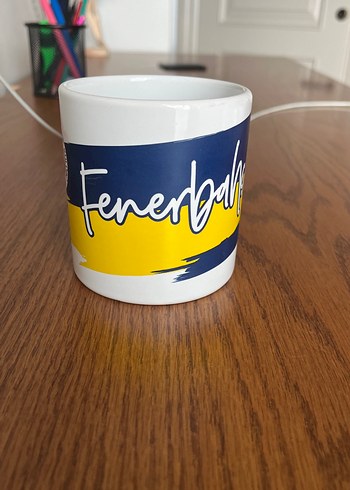 Fenerbahçe Temalı Sarı Renkli Kupa