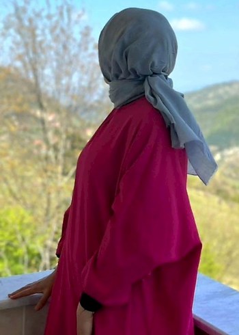 xl Beden Püsküllü Parlak Pembe aerobin tunik