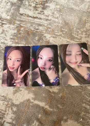 Nayeon 3lü set fotokart