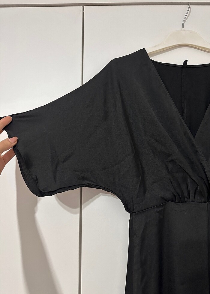 KRUVAZE YAKA ELBİSE - Görsel 3