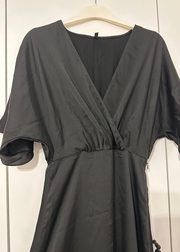 KRUVAZE YAKA ELBİSE - Görsel 5