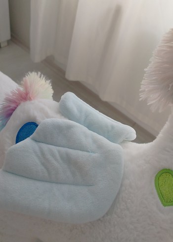 Beden Beyaz Peluş Unicorn Oyuncak