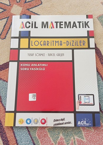Acil Matematik Logaritma-Diziler Konu Anlatımlı Kitap