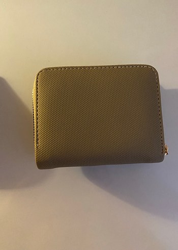 Bej Deri Fermuarlı Kadın Cüzdanı - Görsel 2