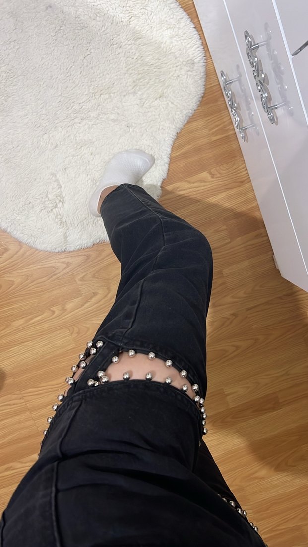 Siyah Kadın Vücut Zinciri - Grunge Punk - Görsel 3