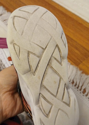 Sckerhers renkli Bağcıksız Kız Çocuk Spor Ayakkabısı - Görsel 3