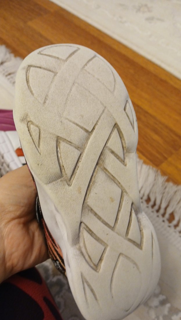 Sckerhers renkli Bağcıksız Kız Çocuk Spor Ayakkabısı - Görsel 3