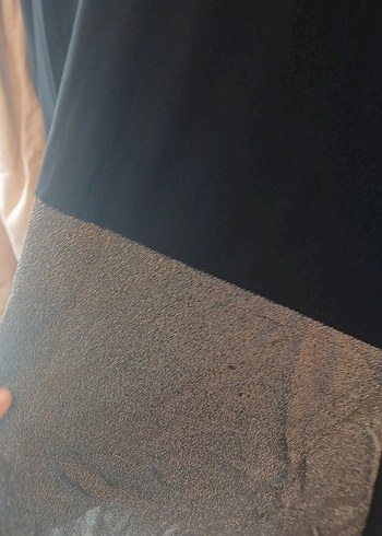 Uzun Kollu Siyah Kadın Tunik - Görsel 3