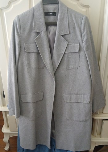 Gri refka blazer ceket - Görsel 2