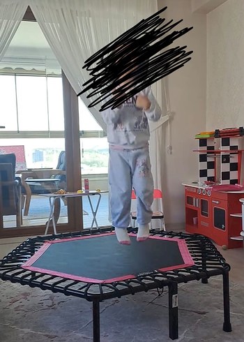 Beden Siyah Altıgen Step Platform