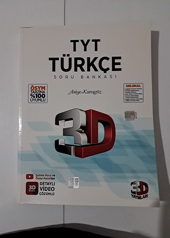 TYT Türkçe 3D Soru Bankası