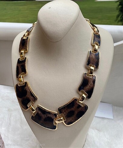Leopar kolye