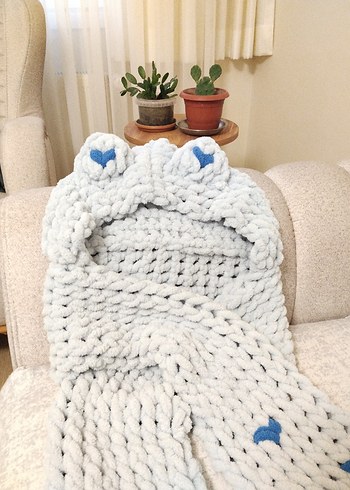 puffy ip balaklava kulaklı - Görsel 2