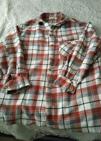 kırmızı kareli oduncu gömleği - Görsel 2