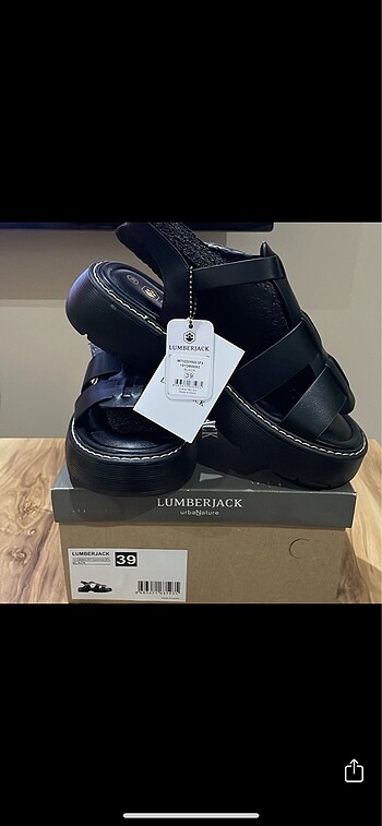 Lumberjack Lumberjack yüksek topuk kadın sandalet