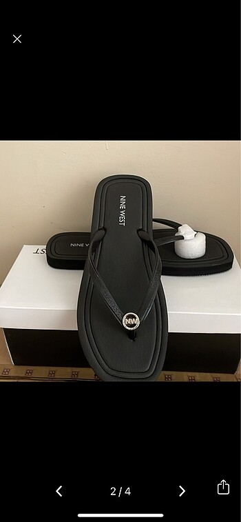 Nine West 37 numara Nıne West kadın terlik